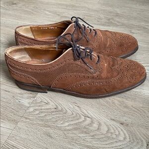 Vintage Gucci Suede Brogues